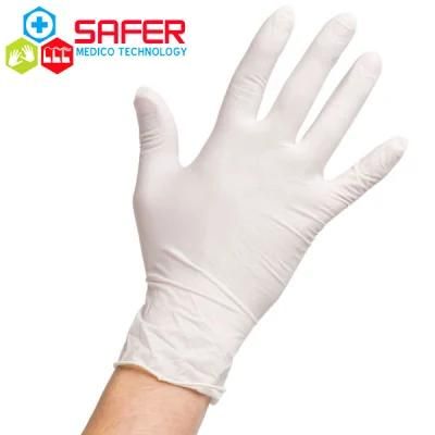 Disposable Latex Examination Gloves Medical Powder From Malaysia Cheap Price