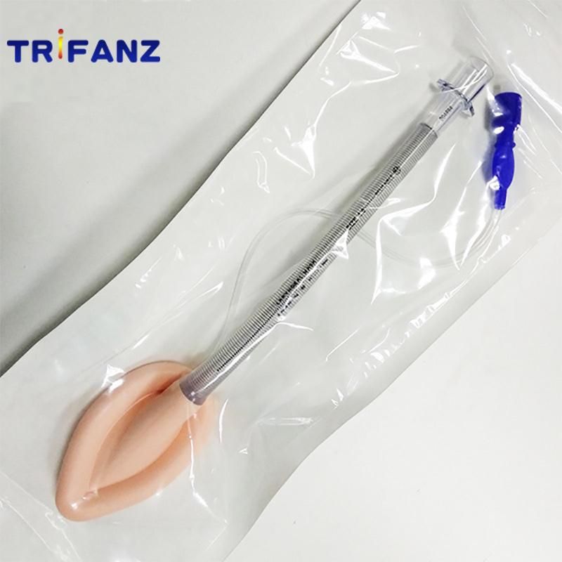 Anesthesia Medical Reinforced Disposal Silicone Laryngeal Mask Airway