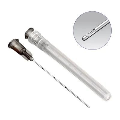 Hot Sale Safety Injection Micro Stainless Steel Disposable Blunt Syringe Needle Cannula