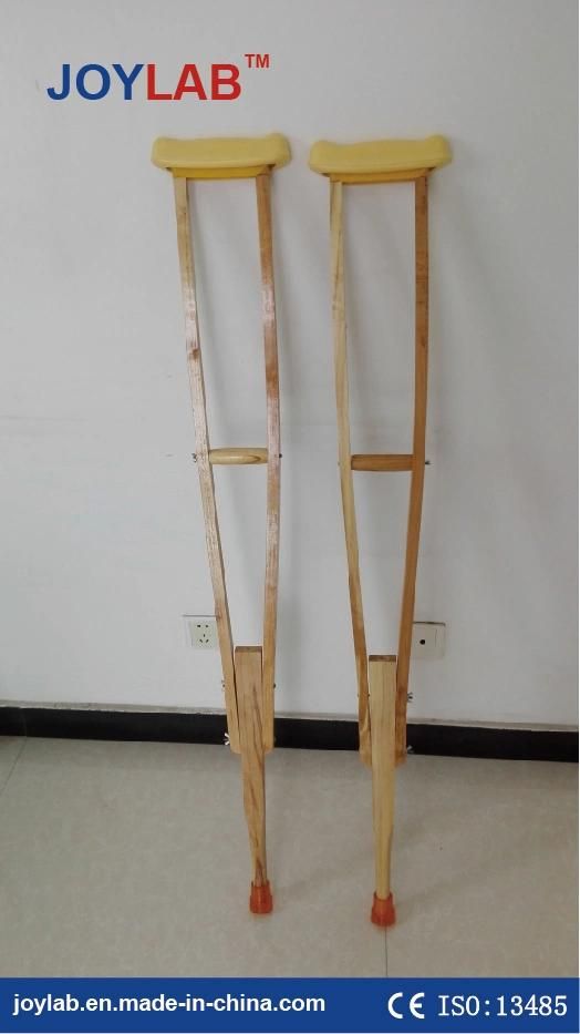 Medical Using Wooden Crutches with High Quality