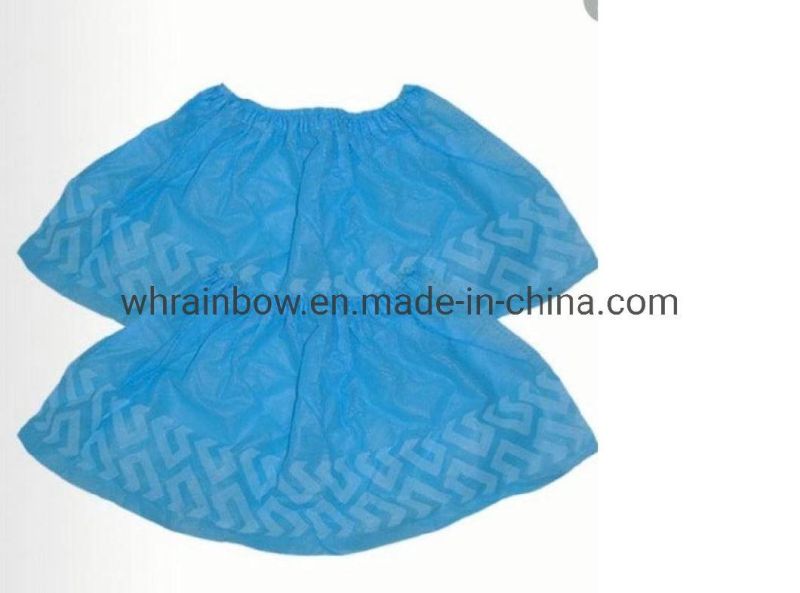 Disposable Protective Microporous Waterproof Surgical/Medical Shoe Cover Anti-Slip PP/SMS/CPE/Non-Woven Sleeve Plastic Boot Shoe Covers