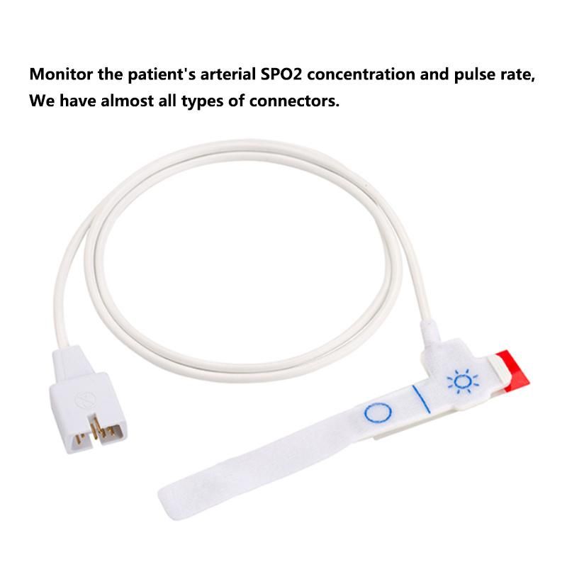 Disposable Adult White Foam SpO2 Probe for Nellcor