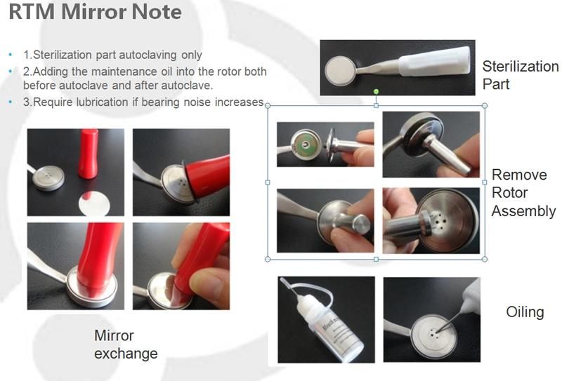 Dental Mouth Electric Rotation Mirror