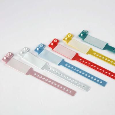 Disposable Hospital Written on PVC ID Wristbands for Baby