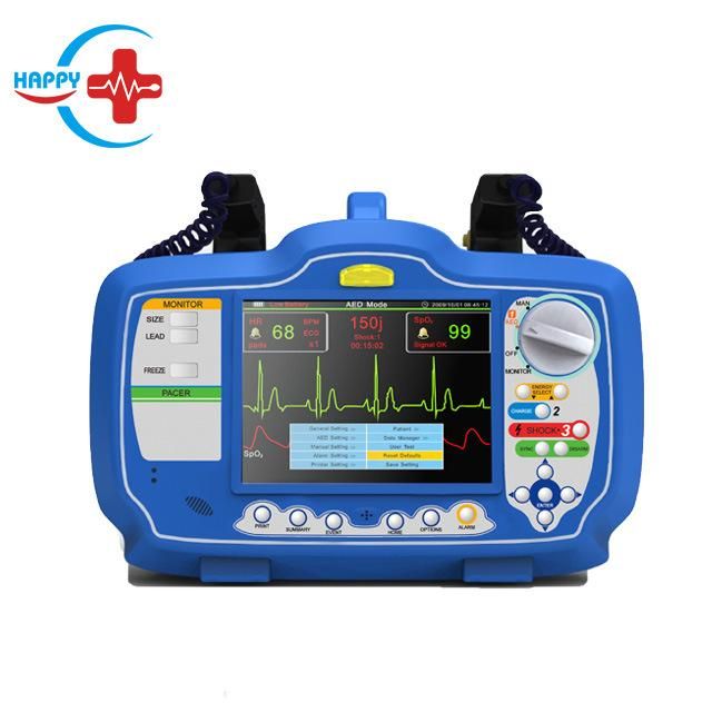 Hc-C018 Aed Bls Defibrillator Acls Monitor Price with ECG and SpO2