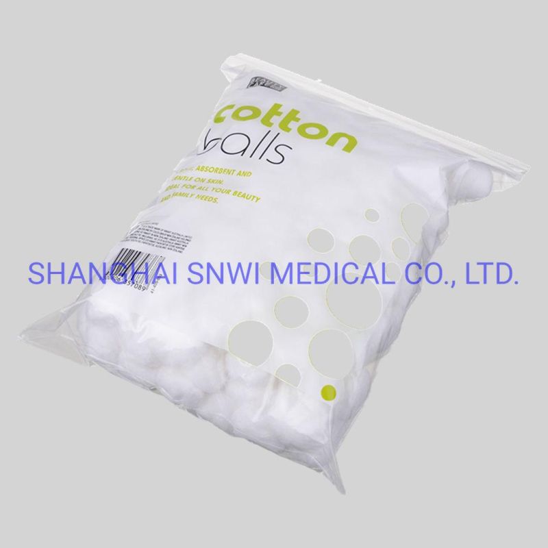 Medical Absorbent Sterilized Cotton Ball with OEM Design