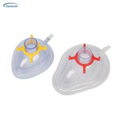 Good Anesthesia Mask Made of Medical Grade PVC