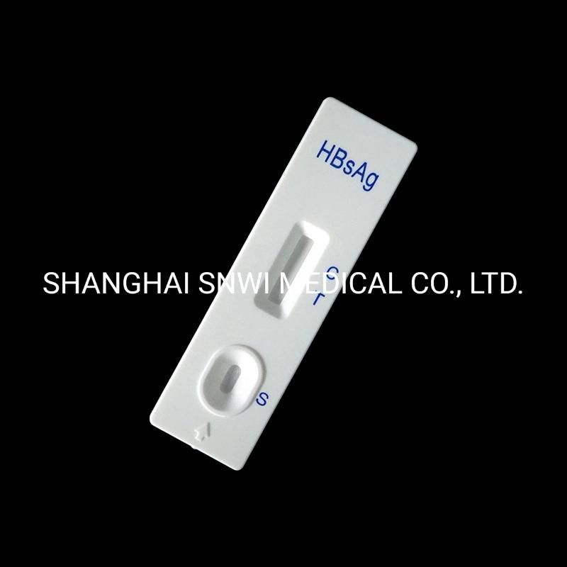 CE Certificated Medical Diagnostic One Step Infectious Diseases Syphilis/Malaria/HCV/Hbsag/H. Pylori Rapid Test Kit Strip Device Cassette