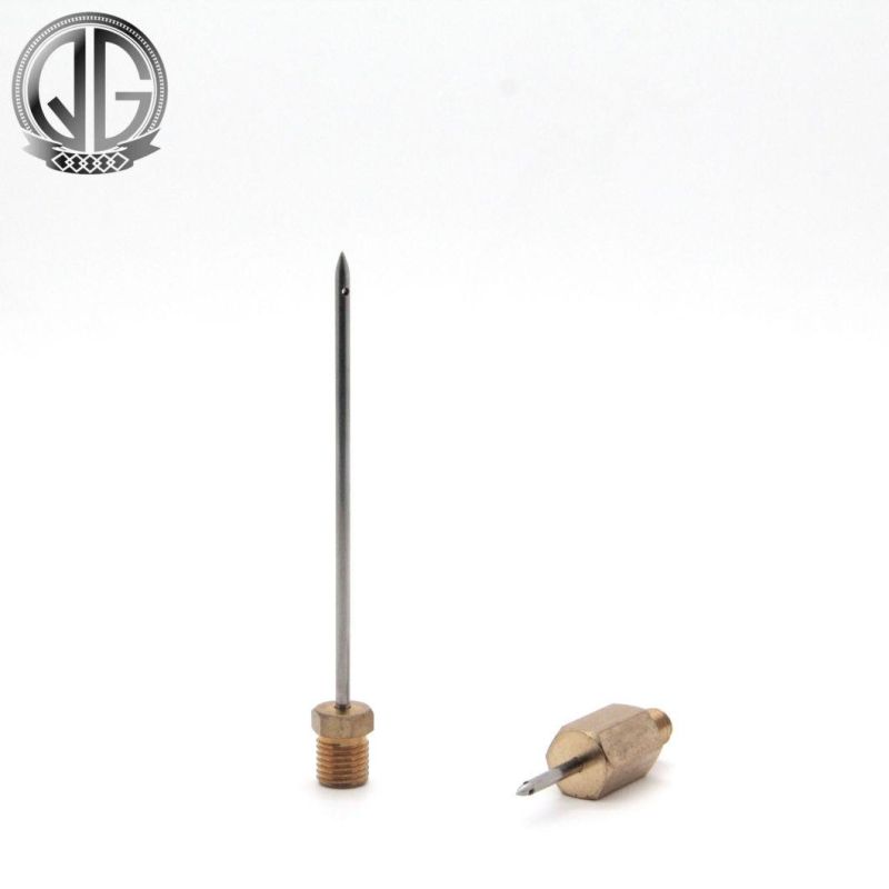 Customized Precision Dispensing Stainless Steel Needle with Metal Base