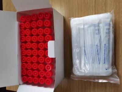 Virus Transport Medium Flocked Swab Kit Disposable Virus Sampling Tube Vtm Kit Utm Tube