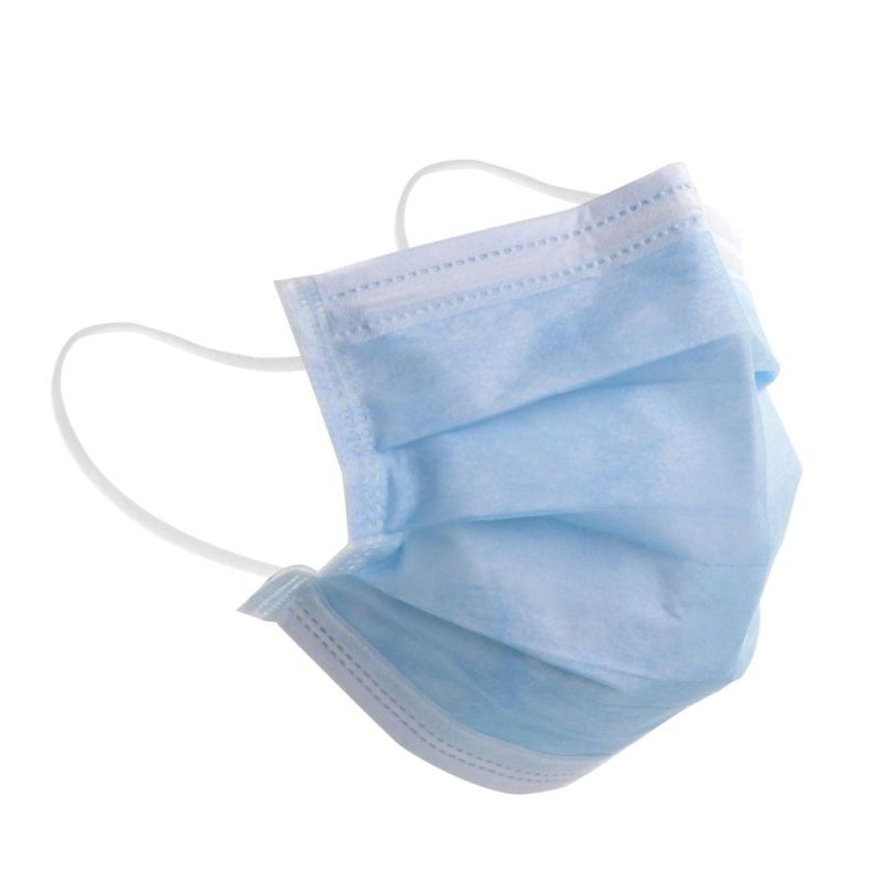 Disposable Face Mask with Earloop/Ties 3-Ply Face Mask