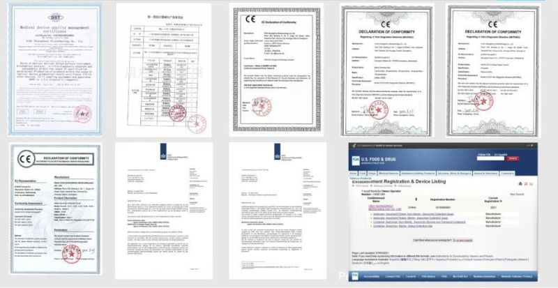 Laboratory Consumable Vtm Sampling Tube Kit with Flocked Oral Nasal Swab Virus Sampling Tube Viral Transport Medium Specimen Collection Swab Rapid Test