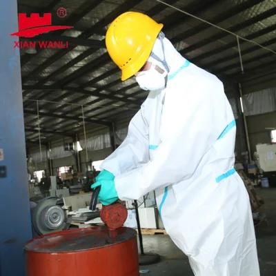 Disposable Microporous Strip Protective Coverall for Food Industry Coating