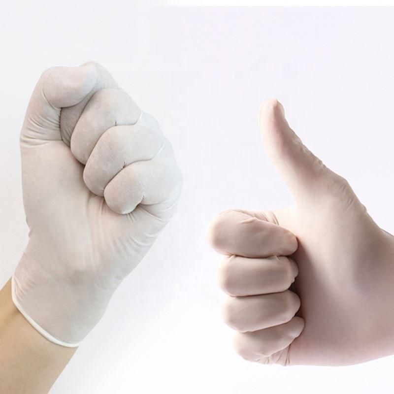 Surgical Latex Powder Free Examination Glove Guante Luxury Disposable Latex Gloves Cheap