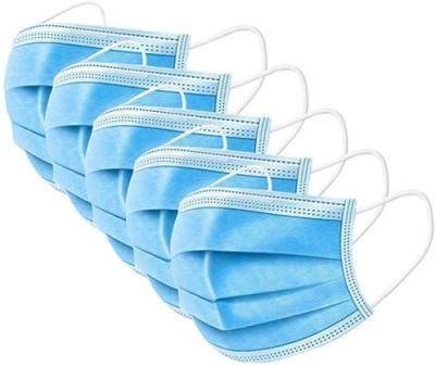 3 Ply Disposable Face Mask Filter Medical Protection Face Masks Medical or Home Use