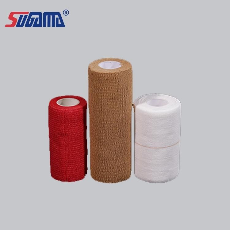 Non Woven Adhesive Elastic Bandage with ISO FDA Ce Approved