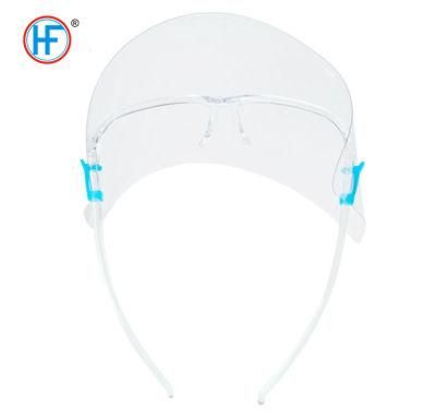 Mdr CE Approved Visor Spitting Anti-Fog Lens Lightweight Clear Plastic Face Shield for Againsting Fog