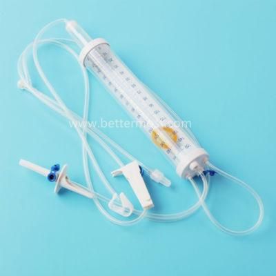 Disposable High Quality Medical Soft Hose Pediatric Burette Infusion Set