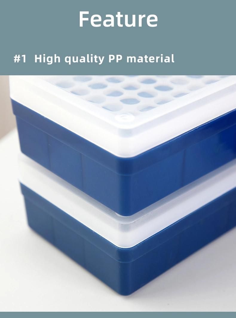 Disposable Sterile Refill Tower Pipette Tips Refill Rack for Laboratory Pipette Tips Box Folded