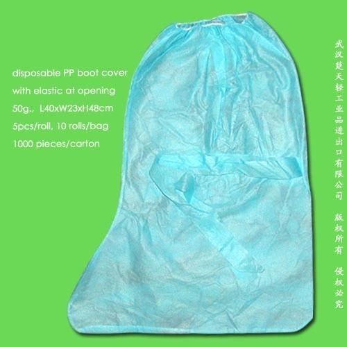 Spun-Bonded Polypropylene Non-Woven/PP Disposable Boot Cover