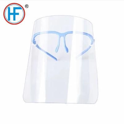 Mdr CE Approved Medical Grade Pet Medical Face Shield with Logo Printing Againsting Splash