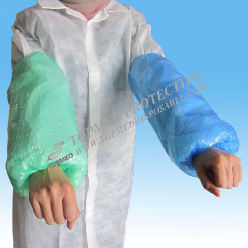 Medical Consumables Disposable Plastic Sleeve Cover, PP Non-Woven Sleeve Cover