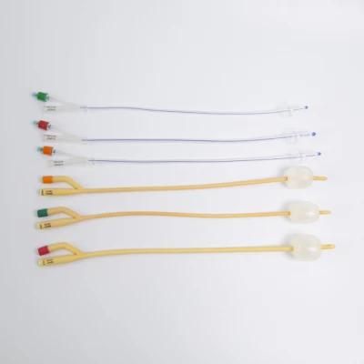 Wholesale Latex Foley Catheter Medical Double Lumen Nelaton Catheter