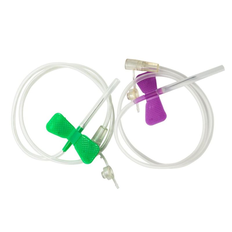 Butterfly Type Blood Collection Needle with Luer Adapter