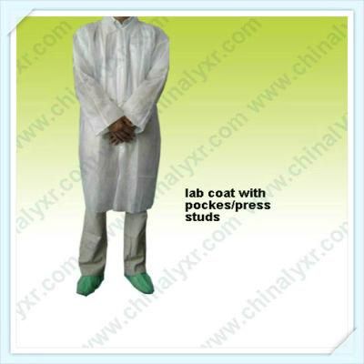 Ly Non-Woven SMS Lab Coat