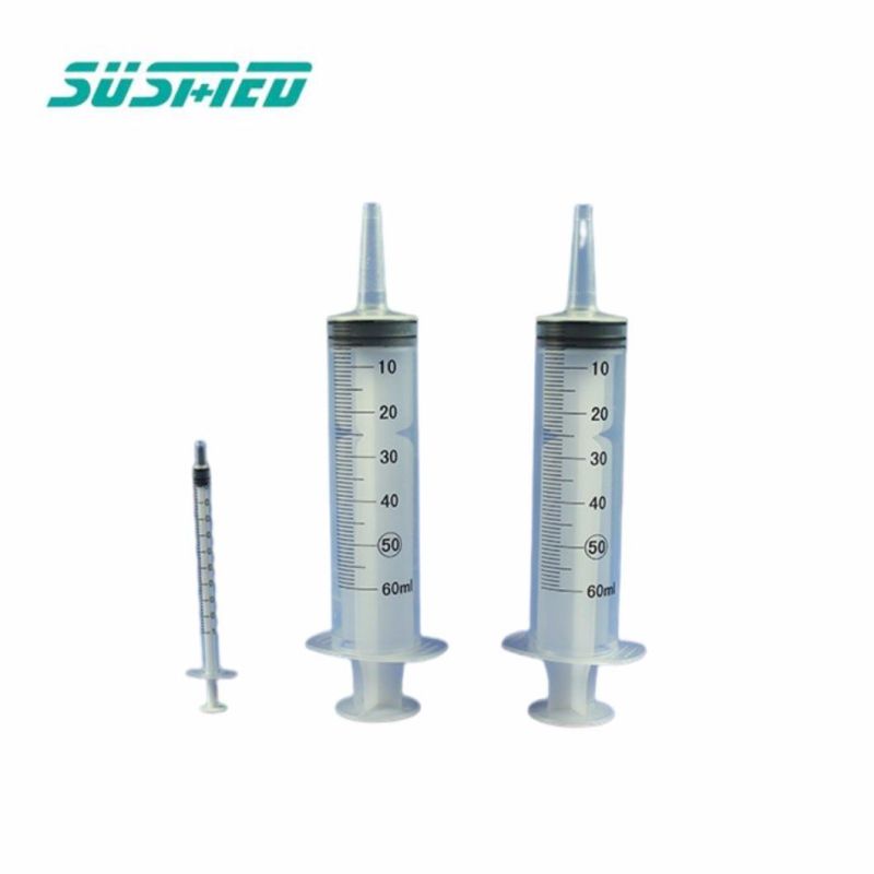 Disposable Plastic Sterile Two Parts Syringe with Needle