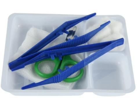 Sterile Surgical Medical Basic Dressing Kit Tray Set CE, ISO Approved