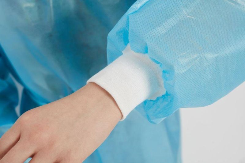 Laboratory Suits Made in China Disposable SMS Non Woven Isolation Gown