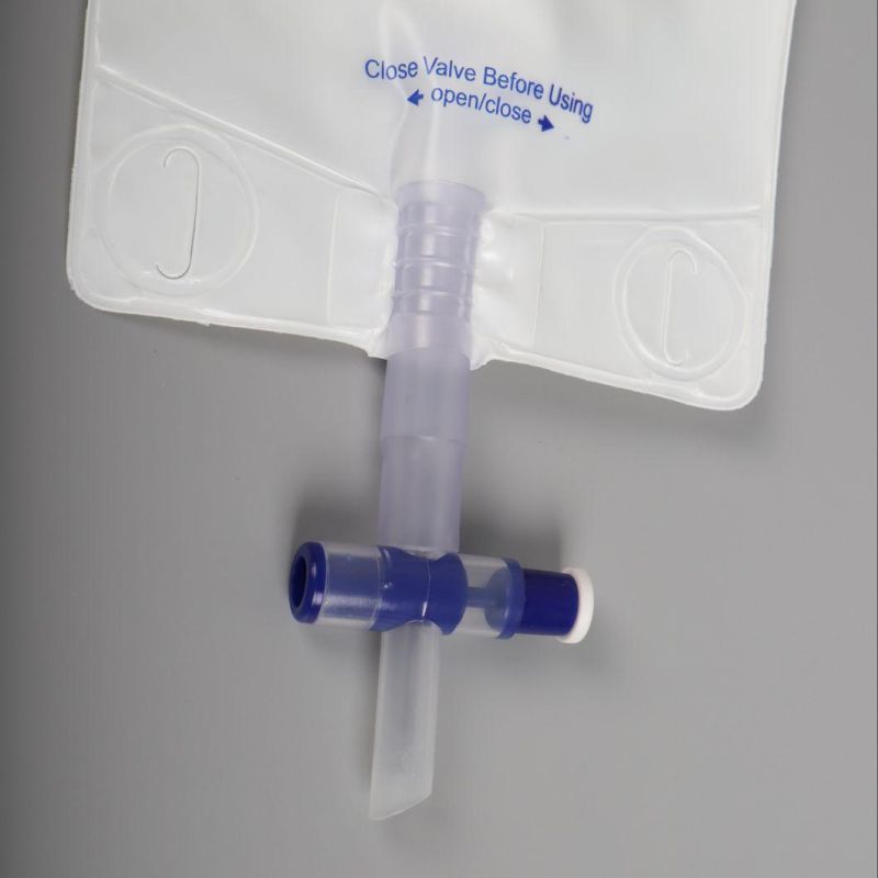 500ml Rectangle PVC Medical Economic with Two Comfort Latex Free Straps Urine Leg Bag