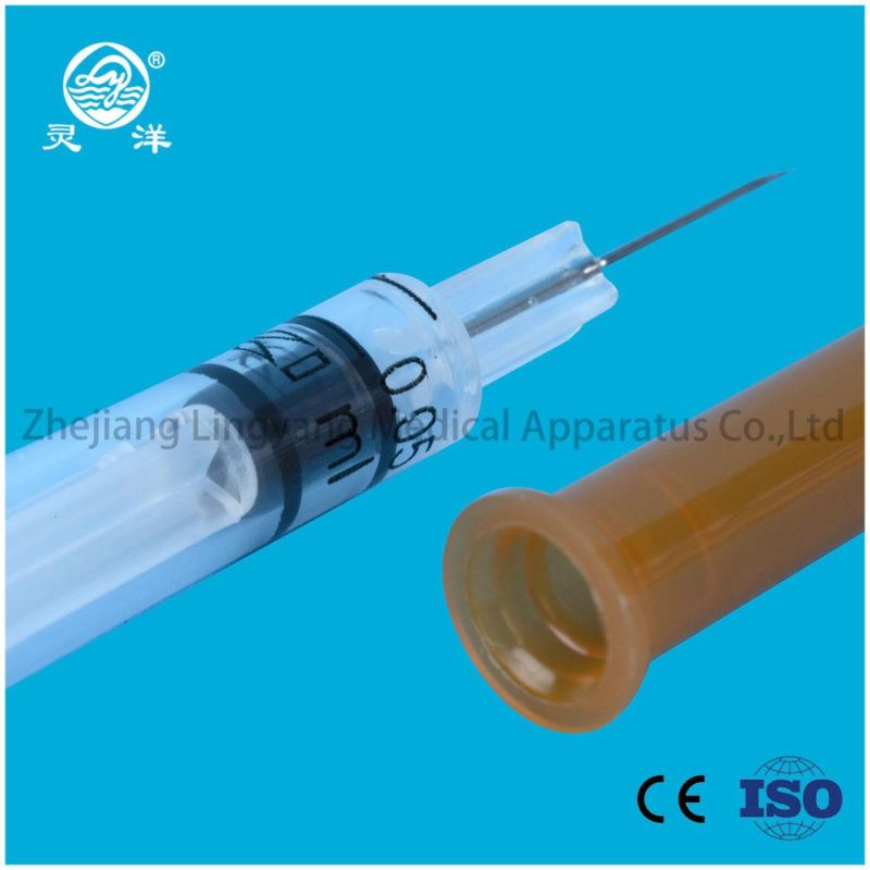 0.05ml Bcg Disposable Safety Syringe Vaccine Syringe Auto Disable Syringe