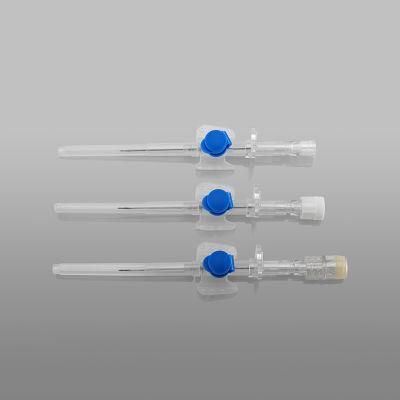 14/16/18/20/22/24G Safety Butterfly Type IV Cannula Catheter with Injection Port I. V. Cathether