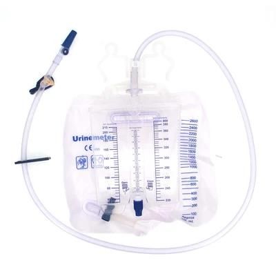 Wego Brand Medical Grade PVC Sterile Portable Urine Bag Plastic Urine Collector Bags