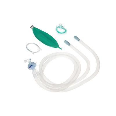 CE&FDA Disposable Medical Anesthesia Circuit Corrugated Tube with Breathing Bag