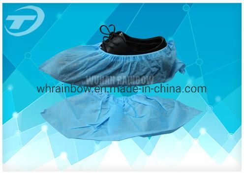 Disposable Protective Microporous Waterproof Surgical/Medical Shoe Cover Anti-Slip PP/SMS/CPE/Non-Woven Sleeve Plastic Boot Shoe Covers