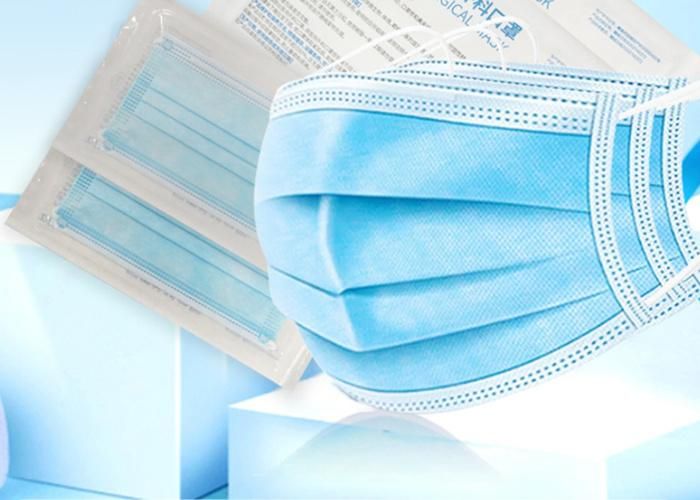 Bacterial Particulates Filtration Protection Mask ASTM Level 123 FDA Medical Disposable 3-Ply Mask