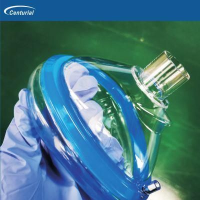 High Quality PVC Anesthesia Mask Safety Mask for Anesthesia