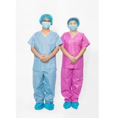 Disposable Scrub Suit Hospital Gown Washing Clothes Hand Washing Clothes