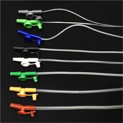 CE FDA Disposable PVC Suction Catheter with Control Valve