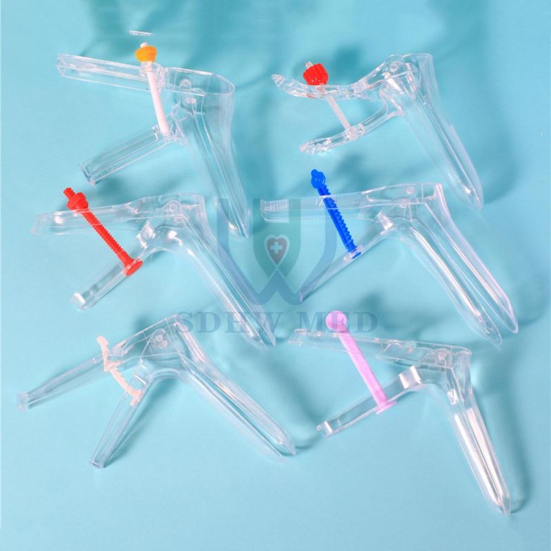 CE FDA Sterile Plastic Disposable Vaginal Speculum for Single Use