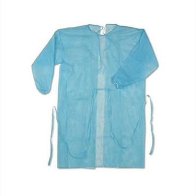 Cheap Yellow PP Non Woven Level 1 Isolation Gown Disposable