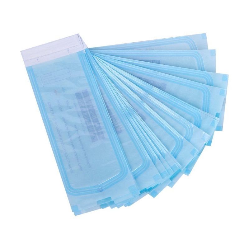 Medical Face Mask Heat Sealing Sterilization Flat Pouch Roll