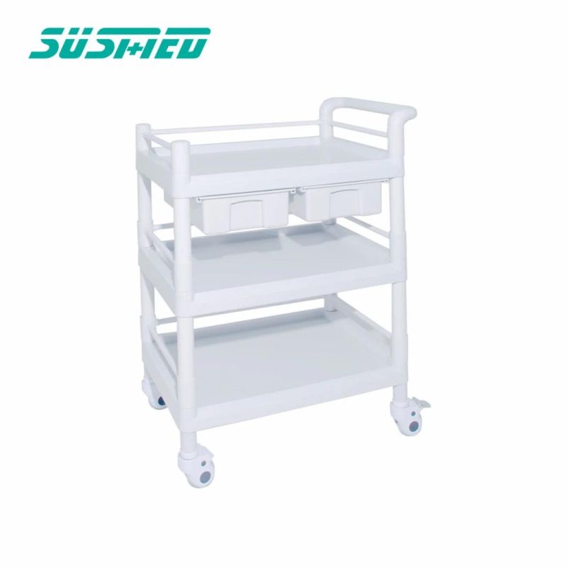 Medical Trolley Hospital Dressing Clinical Procedure Trolley for Patient