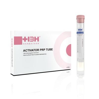 Prp Blood Collection Beaury Bio Filler Activator Tube for Cost Plasma Surgery System