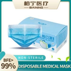 Factory Manufacturer Colorful Earloop Disposable Face Medical Mask Medical Face Mask