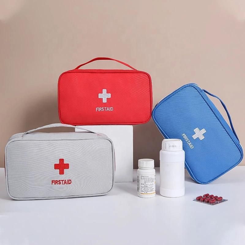 Health Care Home Emergency Medical Portable Travel Survival First Aid Kit Bag with Supplies