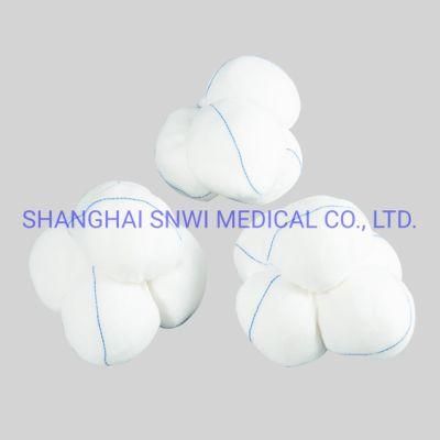 High Absorbent 100 % Cotton Medical Gauze Ball